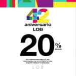 Promoción de Aniversario LOB: 20% de descuento adicional