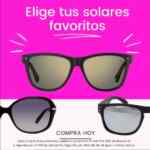 Promoción Más Visión en lentes de sol: 20% de descuento en el primer par y 40% en el segundo par