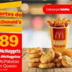 Cupones Martes de McDonalds 20 de octubre 2020