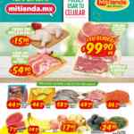 Ofertas Mi Tienda del Ahorro en frutas, verduras y carnes del 2 al 5 de octubre 2020