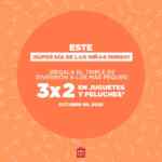Promoción Miniso Super Día de los Niños: 3x2 en todo el departamento de juguetes y bebés