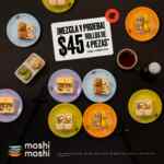 En Moshi Moshi rollos de 4 piezas a $45 de lunes a miércoles