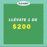 Promoción Old Navy Super Cash: Llévate cupones de hasta $400 para tus próximas compras