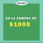 Promoción Old Navy Super Cash: Llévate cupones de hasta $400 para tus próximas compras