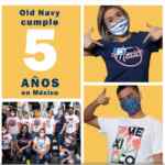 Promoción Old Navy 5 Aniversario: Hasta 40% de descuento en toda la tienda hasta el 4 de octubre