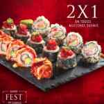 Sushi Fest PF Changs: 2x1 en todos los sushis del 5 al 9 de octubre