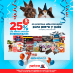 Promo Petco Aniversario 2020: 25% de descuento + 5% adicional en todo el alimento y más