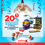 Promo Petco Aniversario 2020: 25% de descuento + 5% adicional en todo el alimento y más