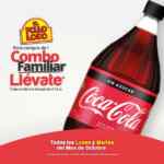 En El Pollo Loco México compra un combo familiar y llévate gratis una Coca-Cola sin azúcar de 2.5l los lunes y martes de octubre