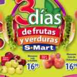 Ofertas S-Mart 3 días de frutas y verduras del 20 al 22 de octubre