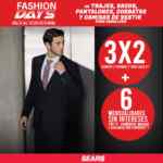 Fashion Days Sears: 3x2 en playeras, polos, camisas, trajes, vestidos y más