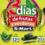 Ofertas S-Mart 3 días de frutas y verduras del 6 al 8 de octubre