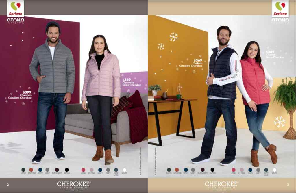 Folleto Soriana Híper ropa Otoño Invierno 2020