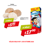 Folleto Soriana Días Rendidores 1 de octubre 2020