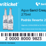 2x1 en aguas minerales en Soriana con cupón Soriticket