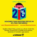En El Sótano 20% de descuento en libros de las editoriales Almadía, Era y Sexto Piso