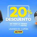 Cupón Steren de 20% de descuento en toda la tienda pagando con Paypal
