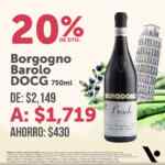 Mes de los vinos italianos Vinoteca: 20% de descuento en vinos italianos participantes