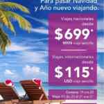 Promo Volaris de vuelos nacionales a $699 e internacionales a $115 dólares para viajar esta Navidad