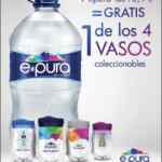Promoción Epura vasos coleccionables Gratis en la compra de una garrafa 10.1 L