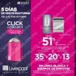 Venta Nocturna Liverpool 2 al 6 de octubre 2020