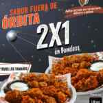 En Hooters 2x1 en boneless hoy domingo