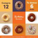 En Tim Hortons compra una docena de donas y recibe 6 más de regalo este fin de semana