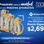 Promociones de navidad en Sams Club Socio Fest 2020