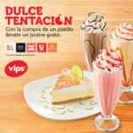 Promo Vips Halloween: postre Gratis en la compra de un platillo