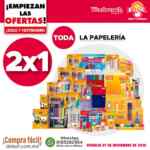 2x1 en papelería en Almacenes Del Sol y Woolworth este 7 de noviembre 2020