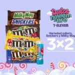 3x2 en dulces y chocolates en 7-Eleven del 16 al 28 de noviembre
