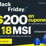 Best Buy Black Friday 2020: $200 en cupones por cada $2,000 + 18 msi con Citi Banamex
