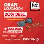 Promociones Devlyn Buen Fin 2020: Armazones de diseñador desde $399, 2x1 en lentes solares y más