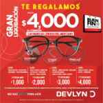 Promociones Devlyn Buen Fin 2020: Armazones de diseñador desde $399, 2x1 en lentes solares y más