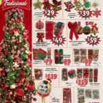 Folleto Soriana Mercado Navidad 2020 en árboles y decoración