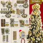 Folleto Soriana Mercado Navidad 2020 en árboles y decoración