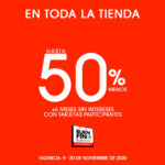 LOB El Buen Fin 2020: Hasta 70% de descuento en toda la tienda