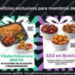 Panda Express Buen Fin 2020: 3x2 en bowls, 50 puntos de descuento y más