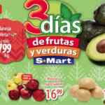 Ofertas S-Mart 3 días de frutas y verduras del 17 al 19 de noviembre