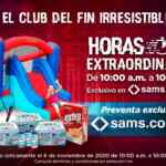 Sams Club Horas Extraordinarias Fin Irresistible 6 de noviembre 2020: 3x2 en galletas y más