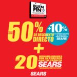 Sears Buen Fin 2020: Hasta 50% de descuento + hasta 20 msi