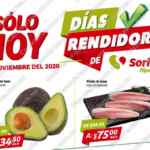 Folleto Soriana Días Rendidores 19 de noviembre 2020