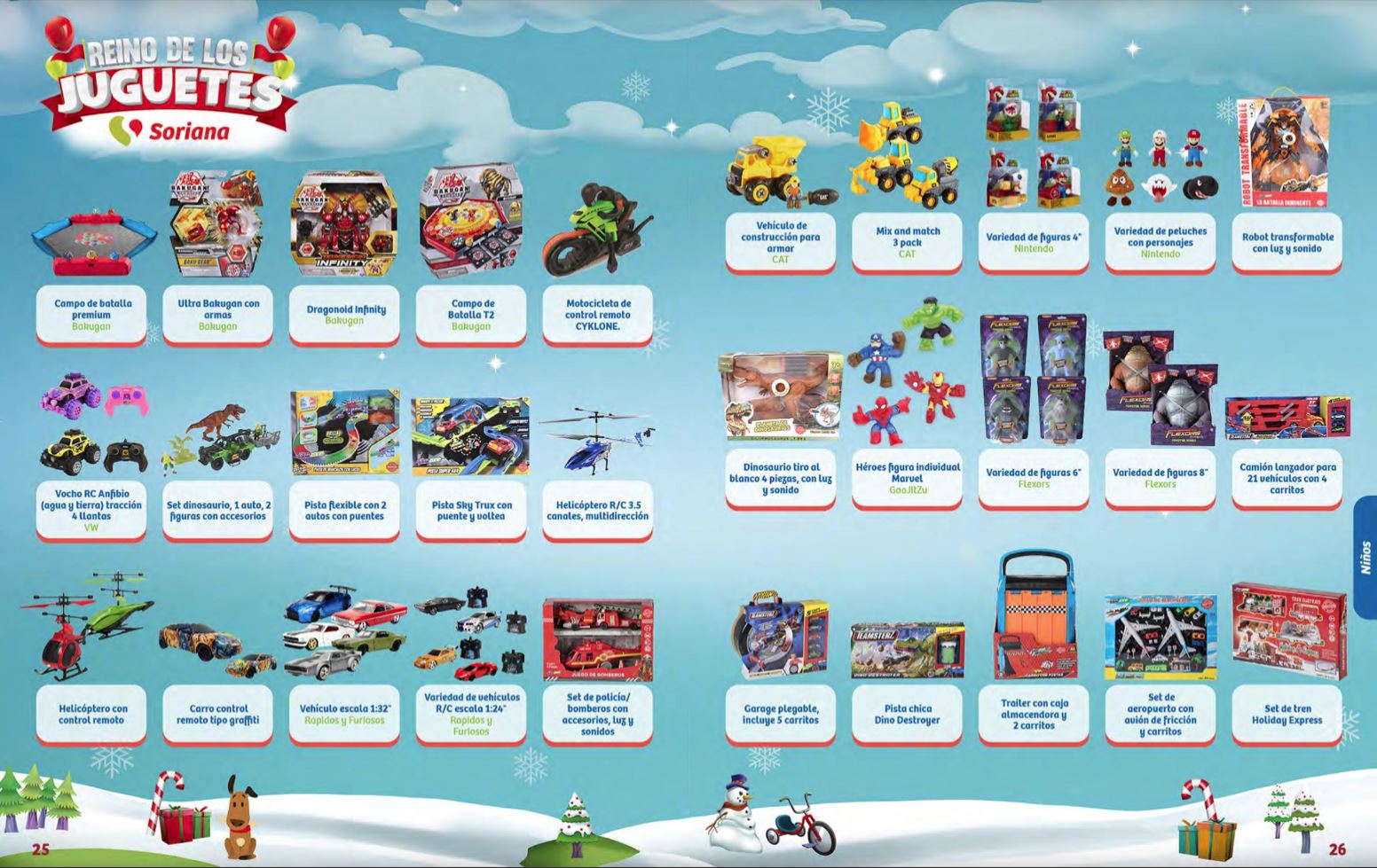 Folleto Soriana Reino de los Juguetes Navidad 2020 - Cazaofertas México Folleto Soriana Reino de los Juguetes Navidad 2020 - Cazaofertas México