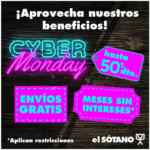 El Sótano Cyber Monday 2020: Hasta 50% de descuento + envíos gratis + msi