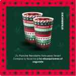 Cupones Starbucks Navidad 2020: 2x1 en ponche navideño y más