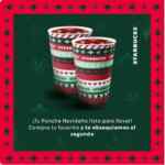 Cupón Starbucks 2x1 en ponche navideño caliente o helado (válido hasta hoy)