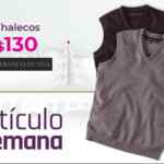 Suburbia Artículo de la Semana 2 al 8 de noviembre: chaleco para hombre a $130