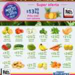 Ofertas Super Kompras Martes desde la Huerta frutas y verduras 10 de noviembre