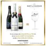 Compra una botella Moet & Chandon en Vinoteca y llévate de regalo una copa de cristal