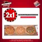 2x1 en pizzas en City Club